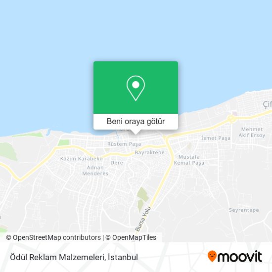 Ödül Reklam Malzemeleri harita