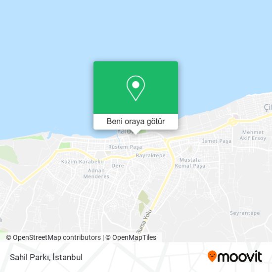 Sahil Parkı harita