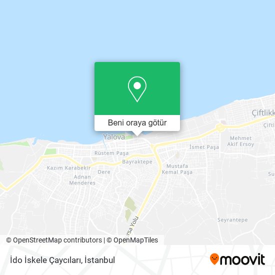 İdo İskele Çaycıları harita