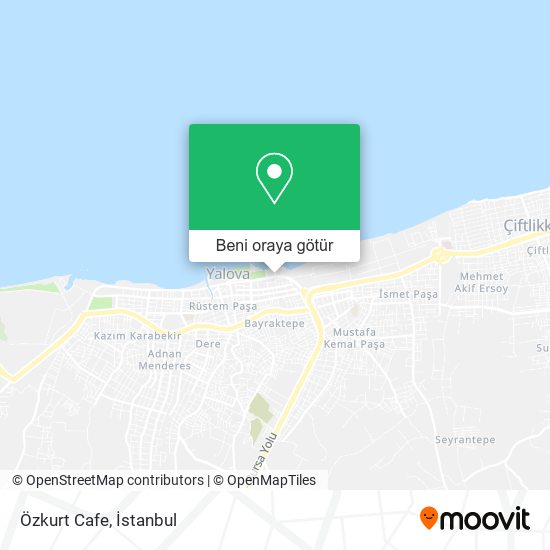 Özkurt Cafe harita