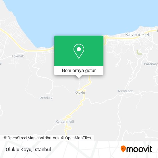 Oluklu Köyü harita