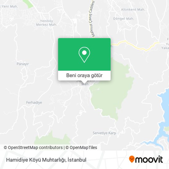 Hamidiye Köyü Muhtarlığı harita