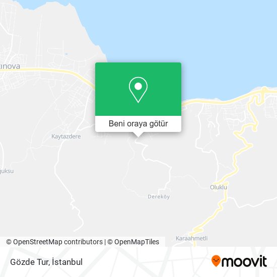 Gözde Tur harita