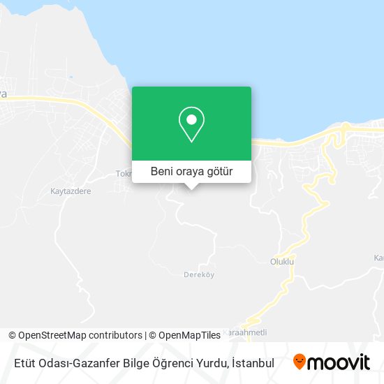 Etüt Odası-Gazanfer Bilge Öğrenci Yurdu harita