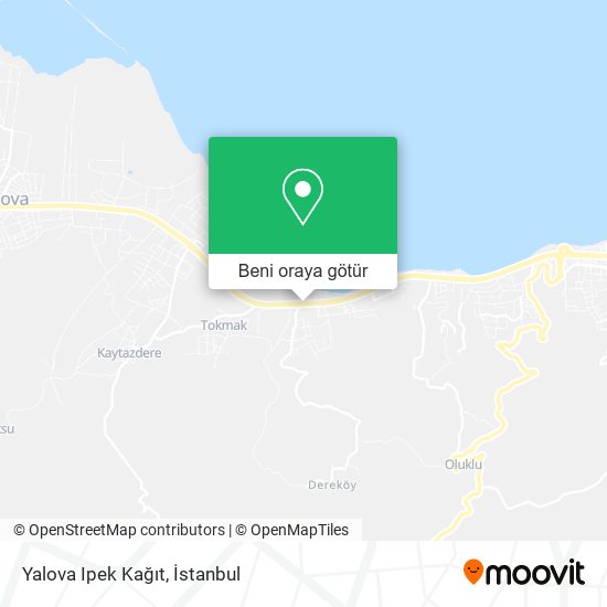 Yalova Ipek Kağıt harita
