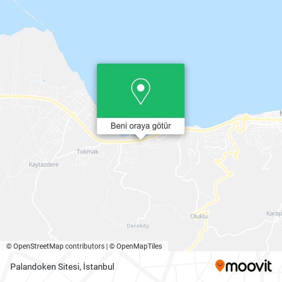 Palandoken Sitesi harita