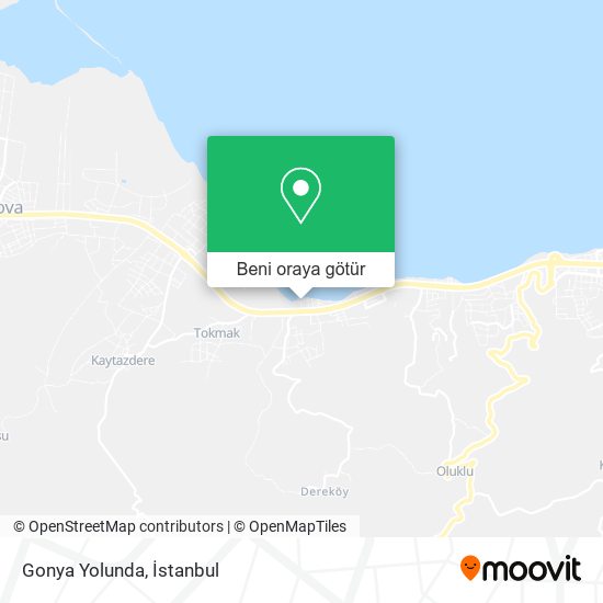 Gonya Yolunda harita