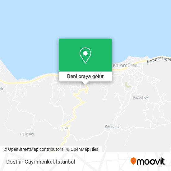 Dostlar Gayrimenkul harita
