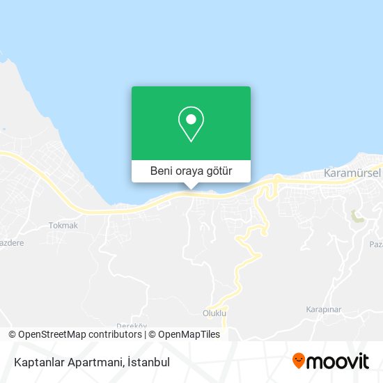 Kaptanlar Apartmani harita