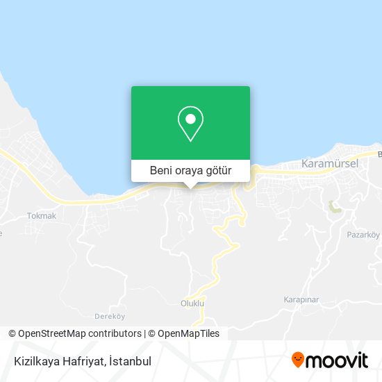 Kizilkaya Hafriyat harita