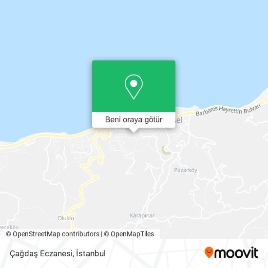 Çağdaş Eczanesi harita