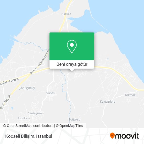 Kocaeli Bilişim harita