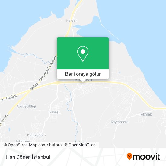 Han Döner harita