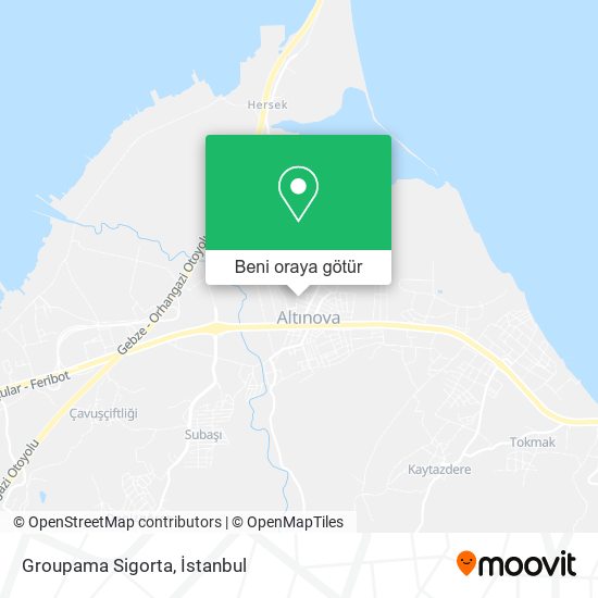 Groupama Sigorta harita