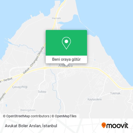 Avukat Boler Arslan harita