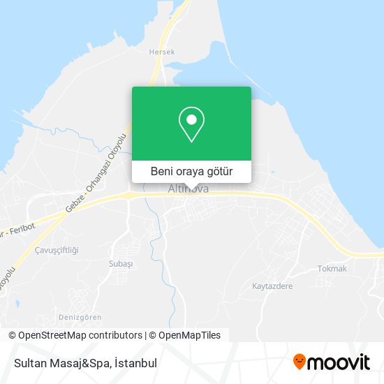 Sultan Masaj&Spa harita