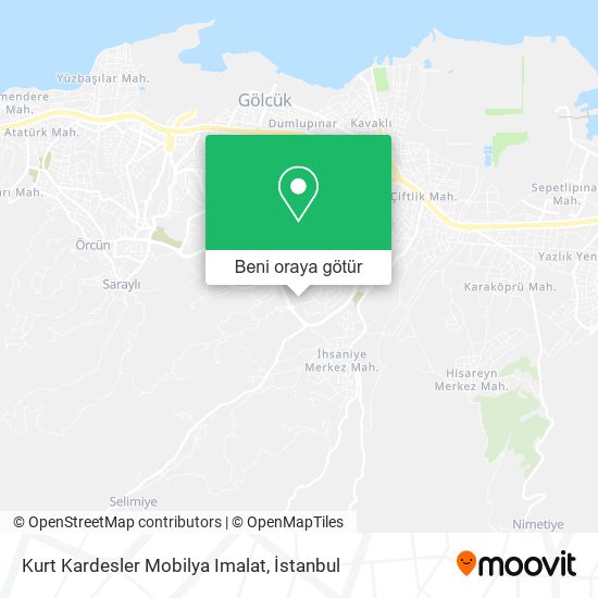 Kurt Kardesler Mobilya Imalat harita