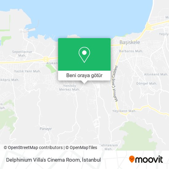 Delphinium Villa's Cinema Room harita