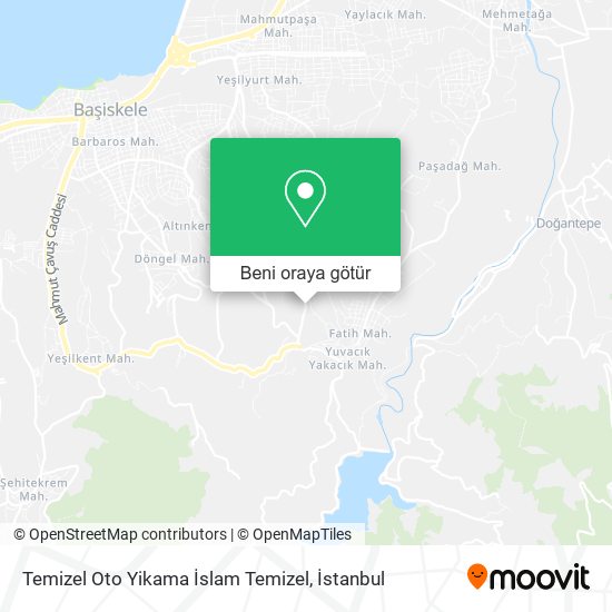 Temizel Oto Yikama İslam Temizel harita