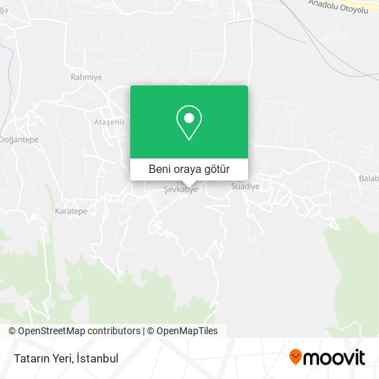 Tatarın Yeri harita