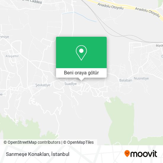 Sarımeşe Konakları harita