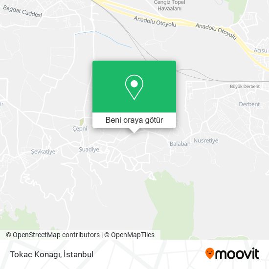 Tokac Konagı harita