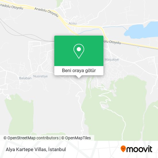 Alya Kartepe Villas harita