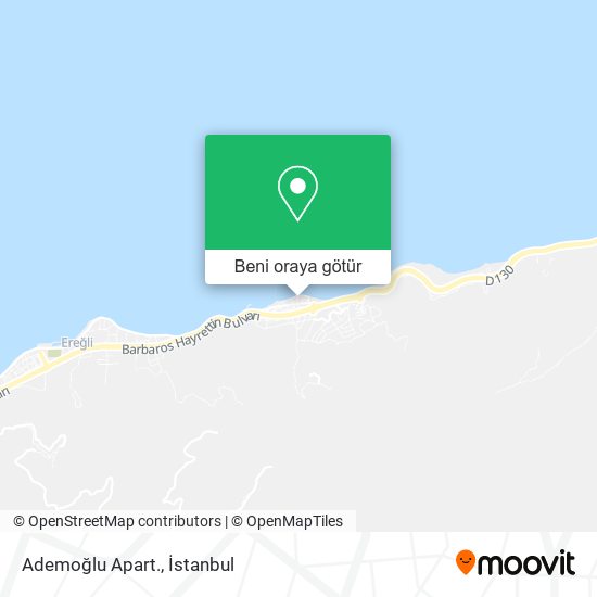 Ademoğlu Apart. harita