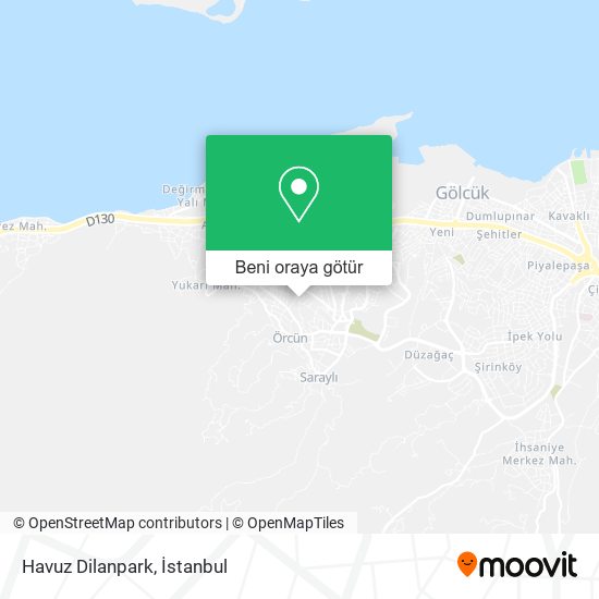 Havuz Dilanpark harita