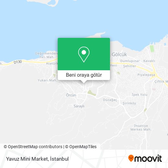 Yavuz Mini Market harita
