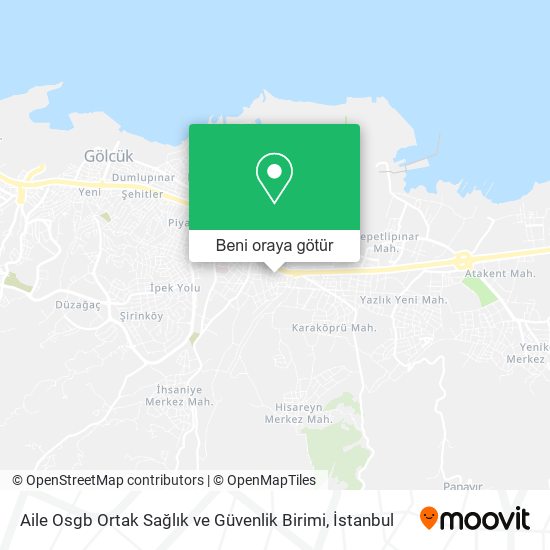 Aile Osgb Ortak Sağlık ve Güvenlik Birimi harita