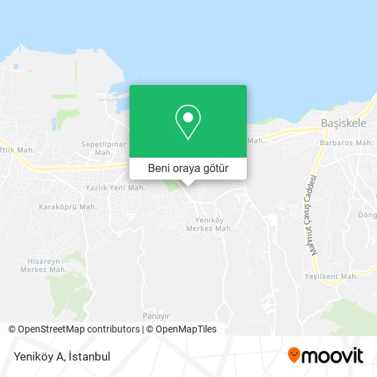 Yeniköy A harita