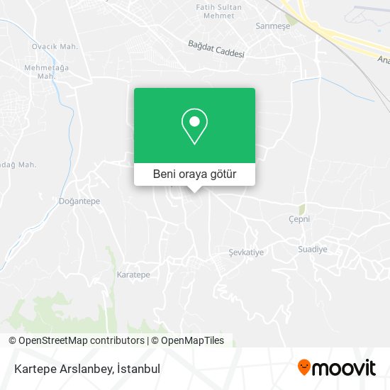 Kartepe Arslanbey harita