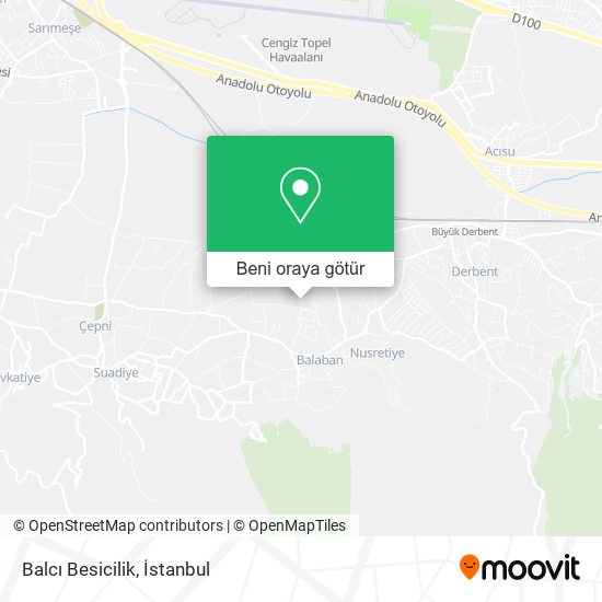 Balcı Besicilik harita