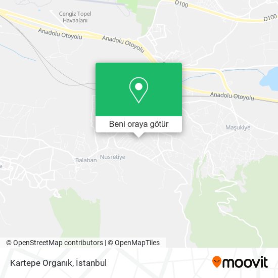 Kartepe Organık harita