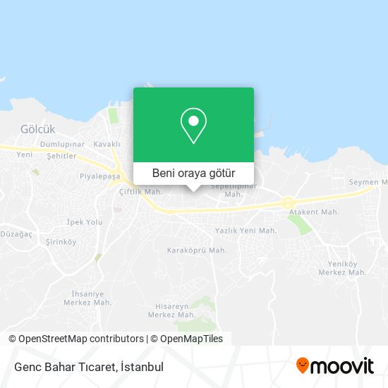 Genc Bahar Tıcaret harita
