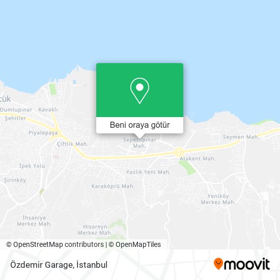 Özdemir Garage harita
