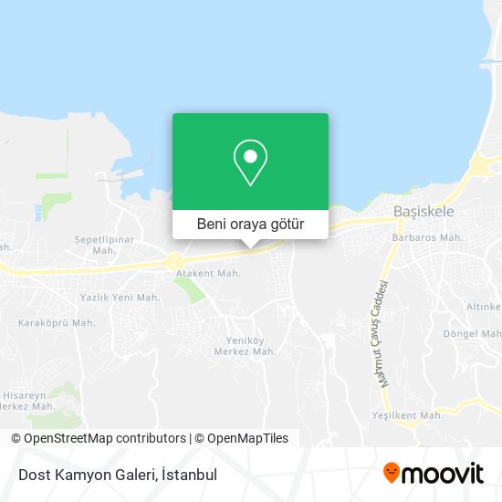 Dost Kamyon Galeri harita