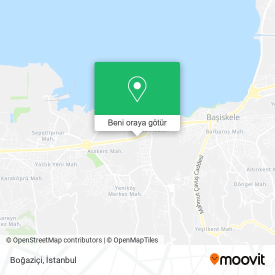 Boğaziçi harita