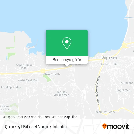 Çakırkeyf Bitkisel Nargile harita