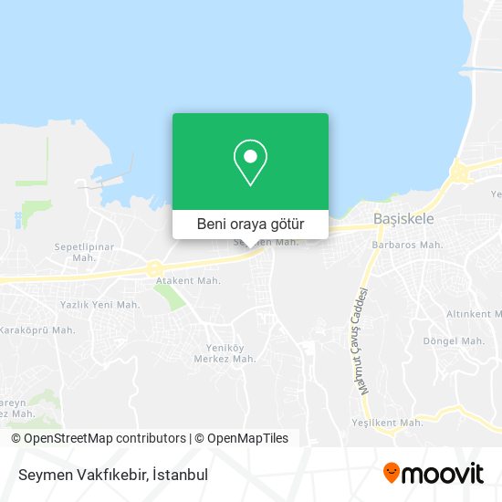 Seymen Vakfıkebir harita