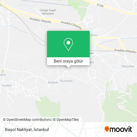 Başol Nakliyat harita
