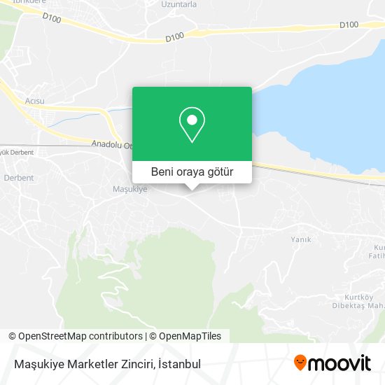 Maşukiye Marketler Zinciri harita