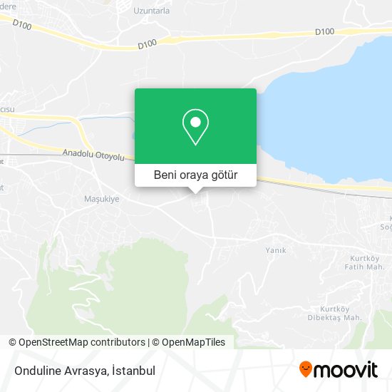 Onduline Avrasya harita