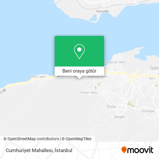 Cumhuriyet Mahallesi harita
