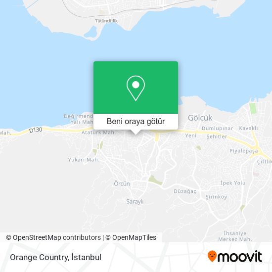 Orange Country harita