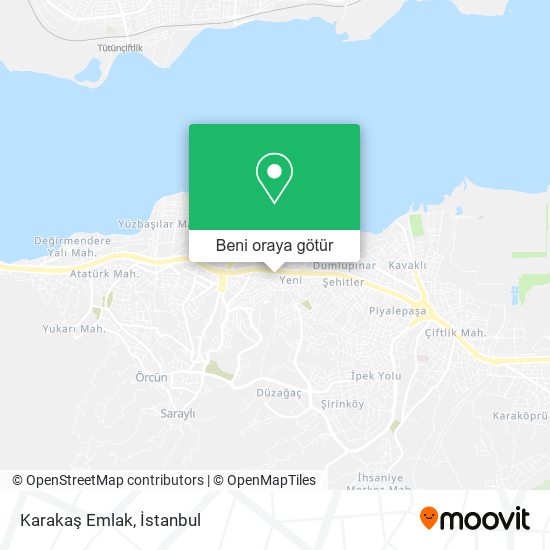 Karakaş Emlak harita