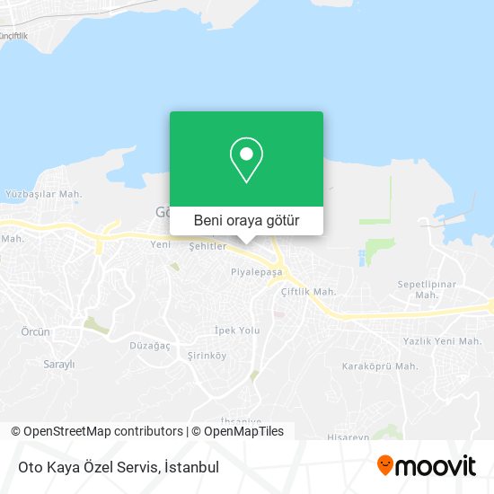 Oto Kaya Özel Servis harita