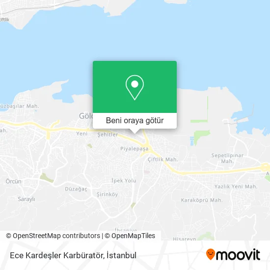 Ece Kardeşler Karbüratör harita