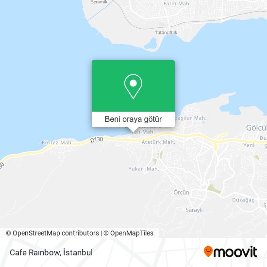Cafe Raınbow harita